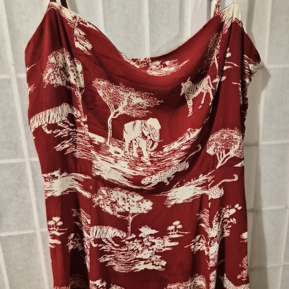 Reformation Red Mini Dres Sz 8 - Picture 2 of 8